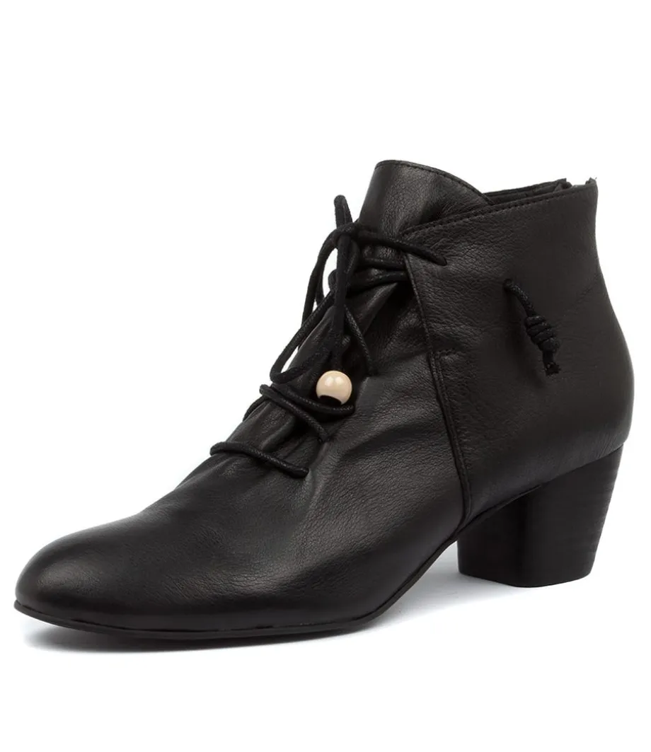 Defreeze Dj Black Black Heel Leather<DJANGO & JULIETTE Cheap