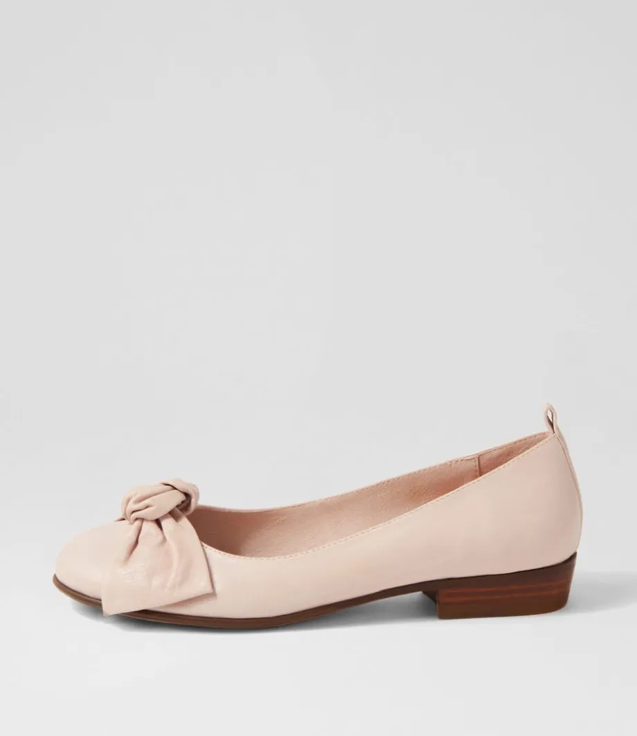 Dell Dusty Pink Leather Ballet Flats<DJANGO & JULIETTE Sale