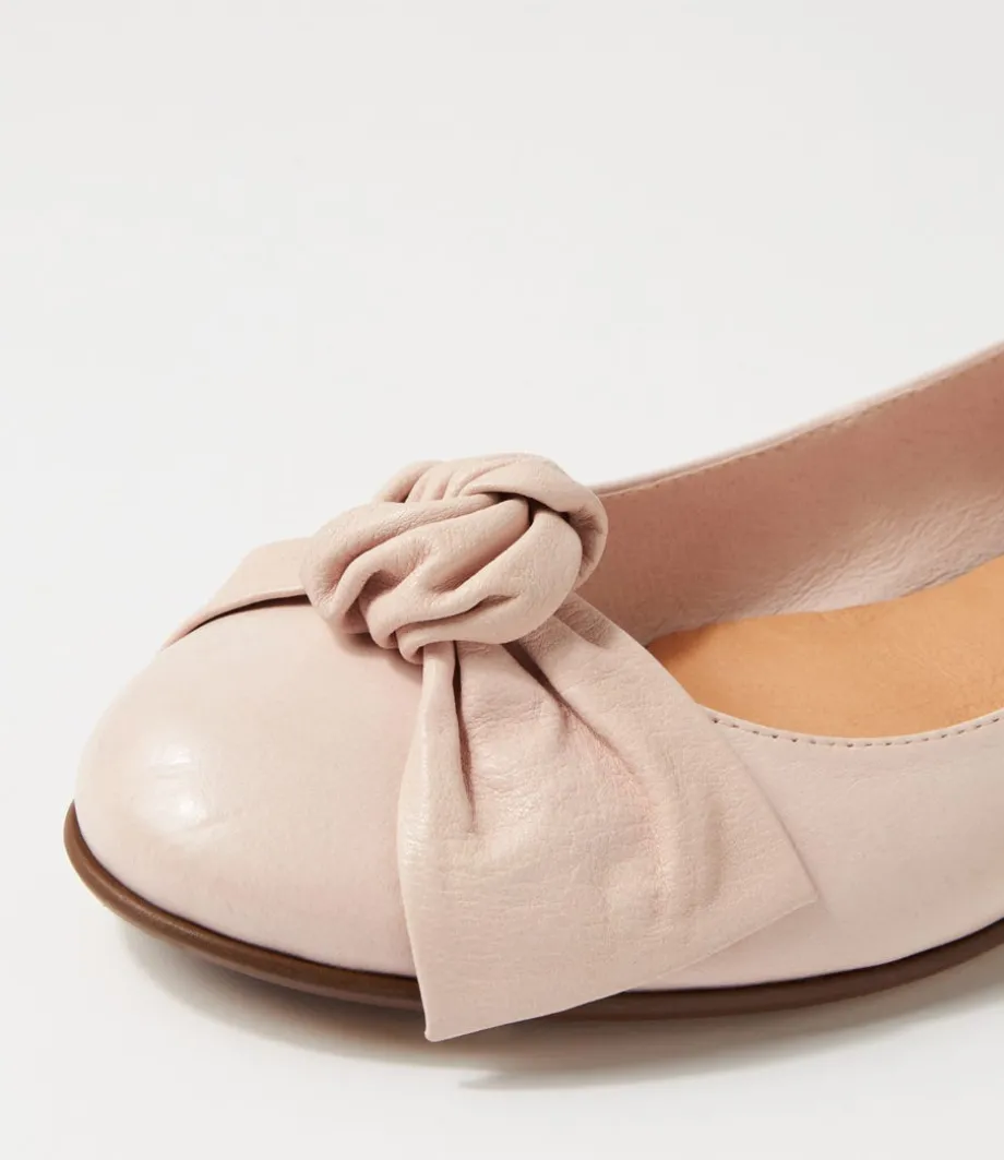 dell_dusty_pink_leather_ballet_flats_4.webp Dell Dusty Pink Leather Ballet Flats<DJANGO & JULIETTE Sale