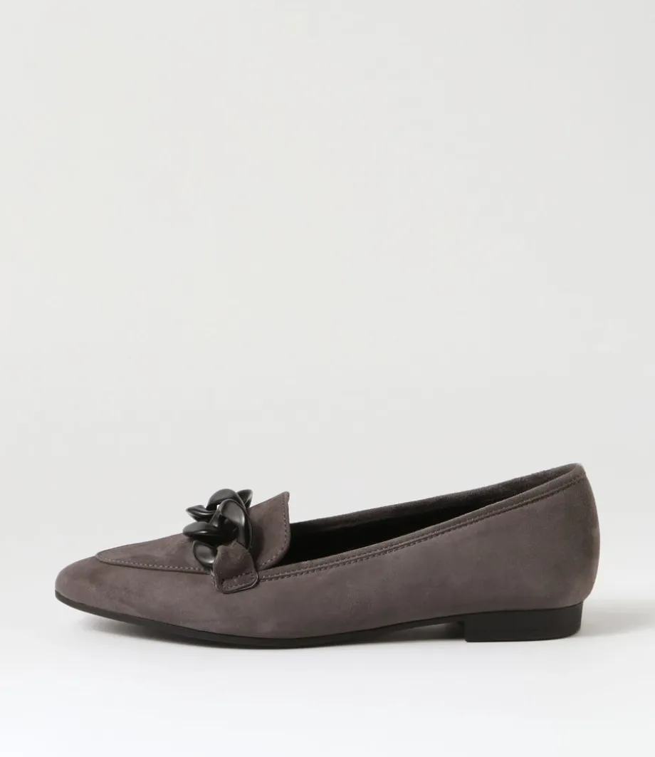 Diego Soil Suede Loafers<GABOR Discount