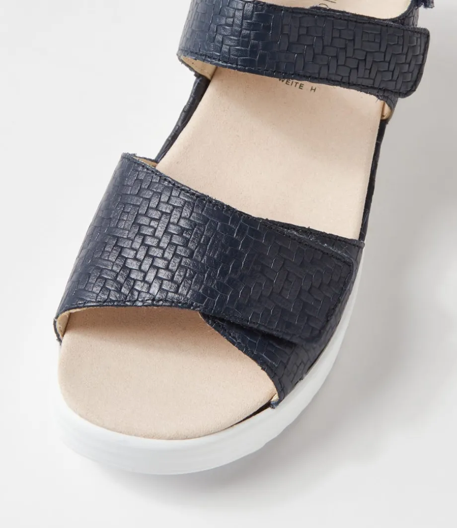dina__notte_woven_leather_sandals_3.webp Dina 3 Notte Woven Leather Sandals<WALDLAUFER Cheap