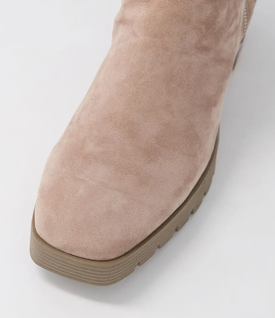 dinis_mushroom_suede_ankle_boots_3.webp Dinis Mushroom Suede Ankle Boots<DJANGO & JULIETTE Best Sale