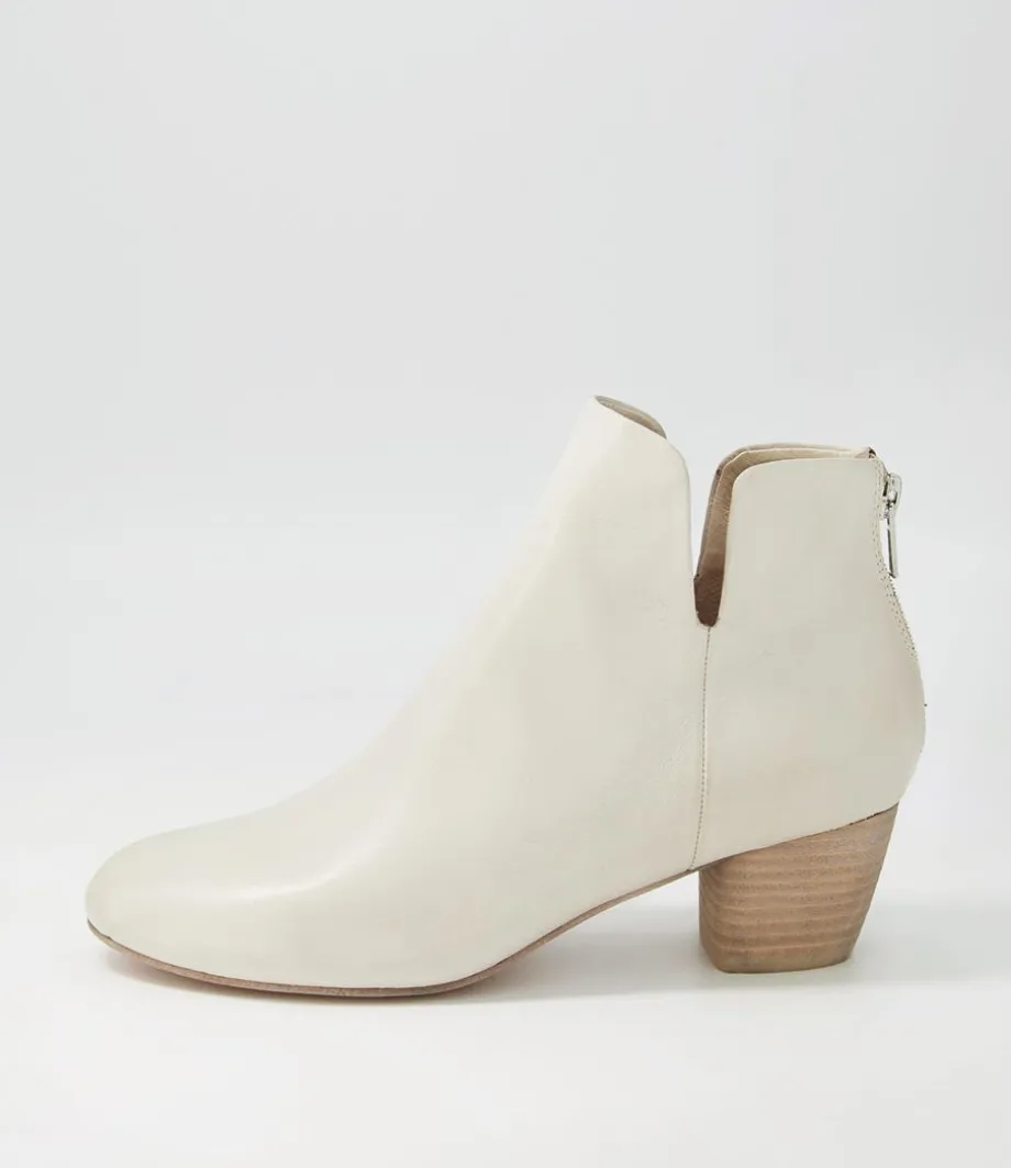 Dollars Almond Leather Ankle Boots<DJANGO & JULIETTE Cheap