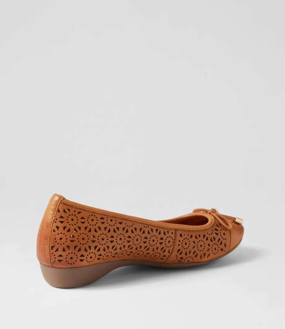 eloiza_new_tan_leather_ballet_flats_2.webp Eloiza New Tan Leather Ballet Flats<SUPERSOFT Cheap