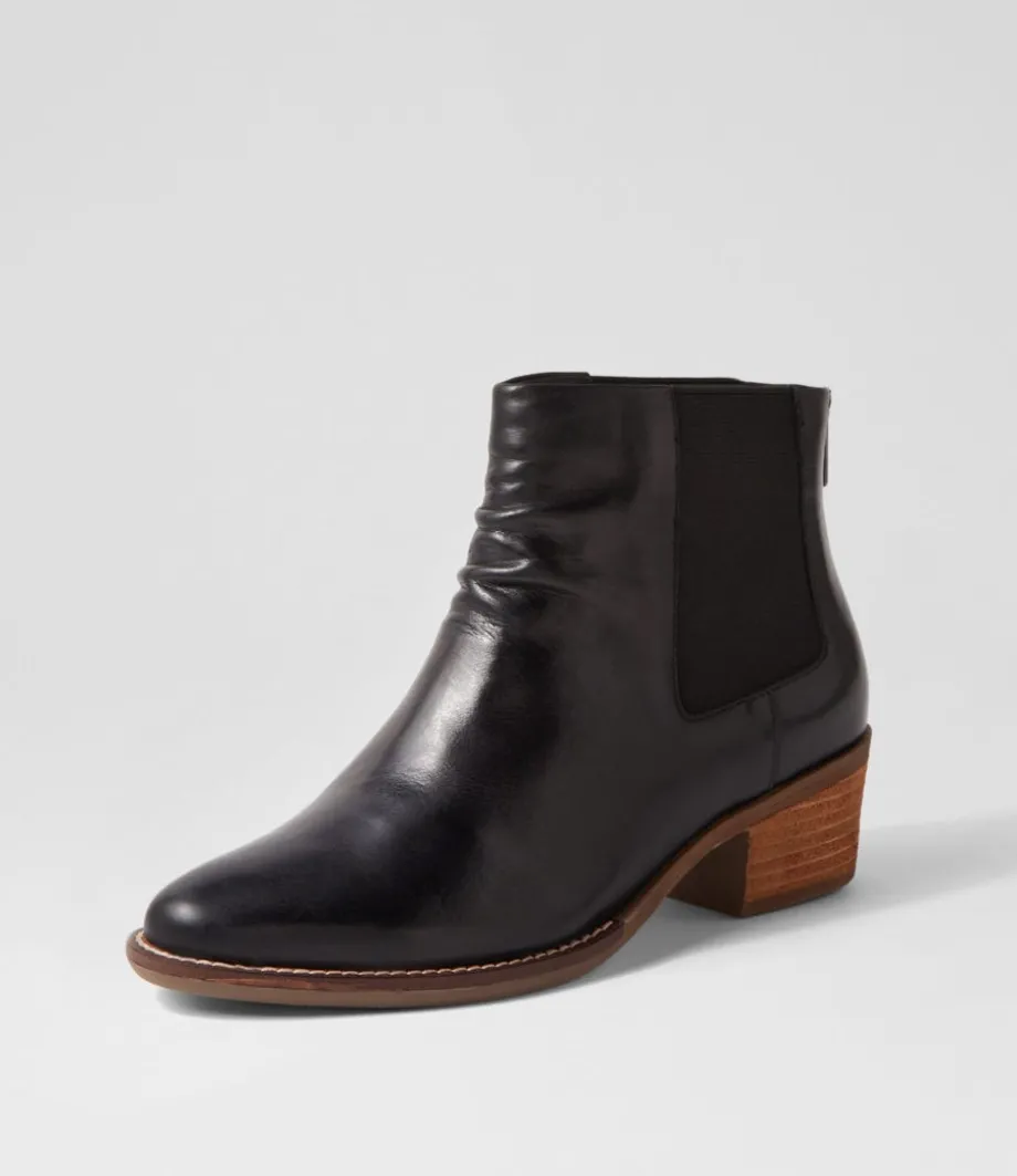 Eltham Xf Black Leather Chelsea Boots<ZIERA Discount