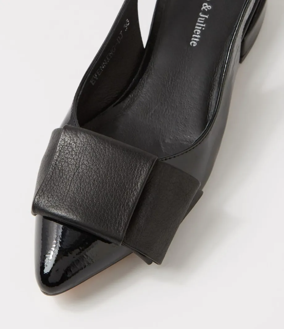 evenning_black_patent_leather_flat_shoes_3.webp Evenning Black Patent Leather Flat Shoes<DJANGO & JULIETTE Store