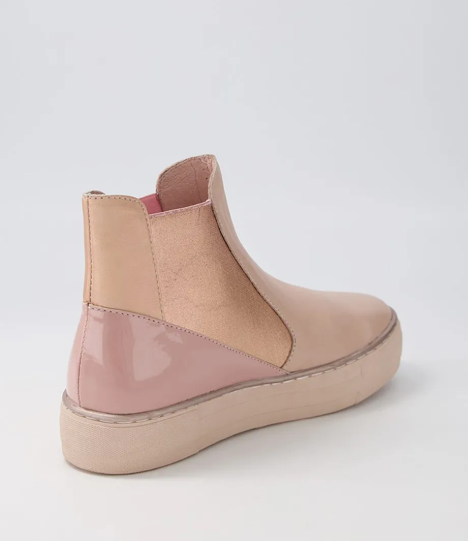 famelia_cafe_pink_multi_chelsea_boots_2.webp Famelia Cafe Pink Multi Chelsea Boots<DJANGO & JULIETTE Clearance