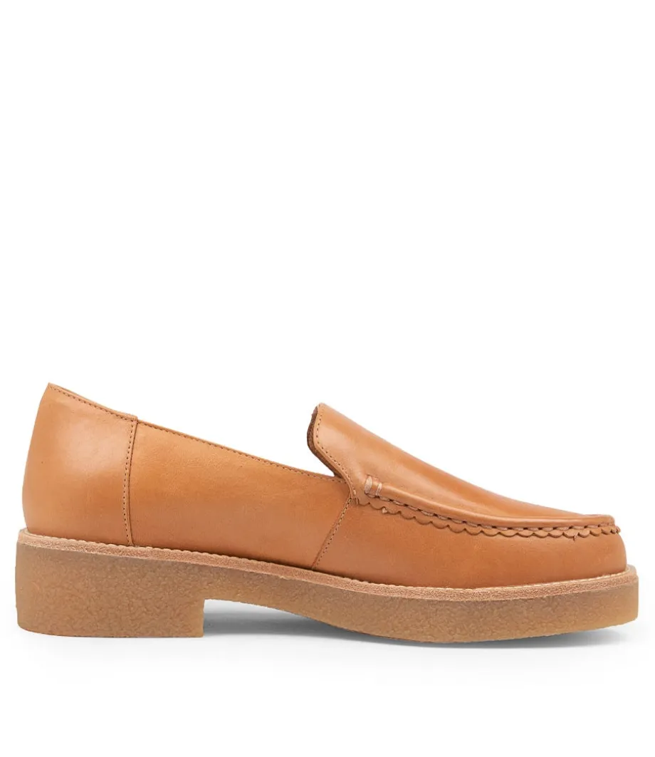 feight_tan_leather_loafers_3.webp Feight Tan Leather Loafers<MOLLINI Sale
