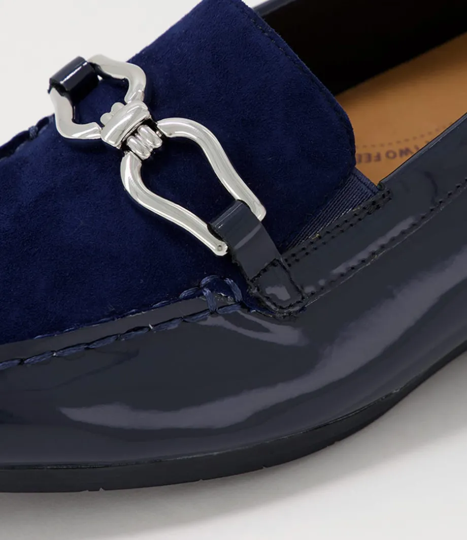 fena_xf_navy_patent_suede_loafers_4.webp Fena Xf Navy Patent Suede Loafers<ZIERA Store