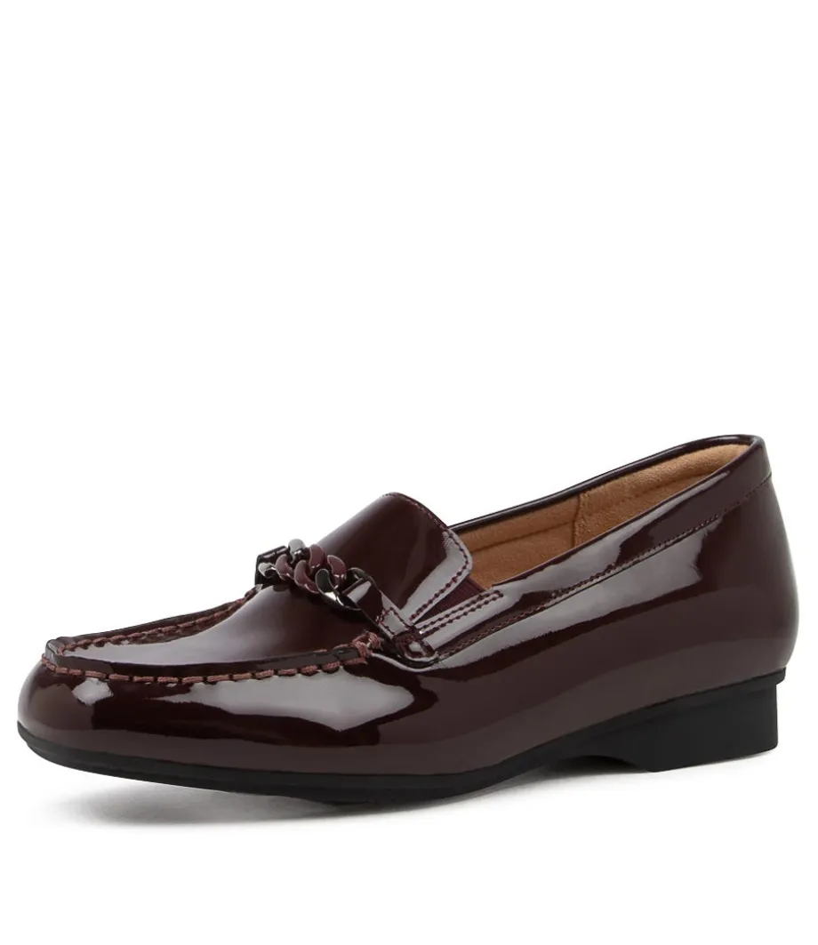 Fenders Xf Bordeaux Patent Leather Loafer<ZIERA Flash Sale
