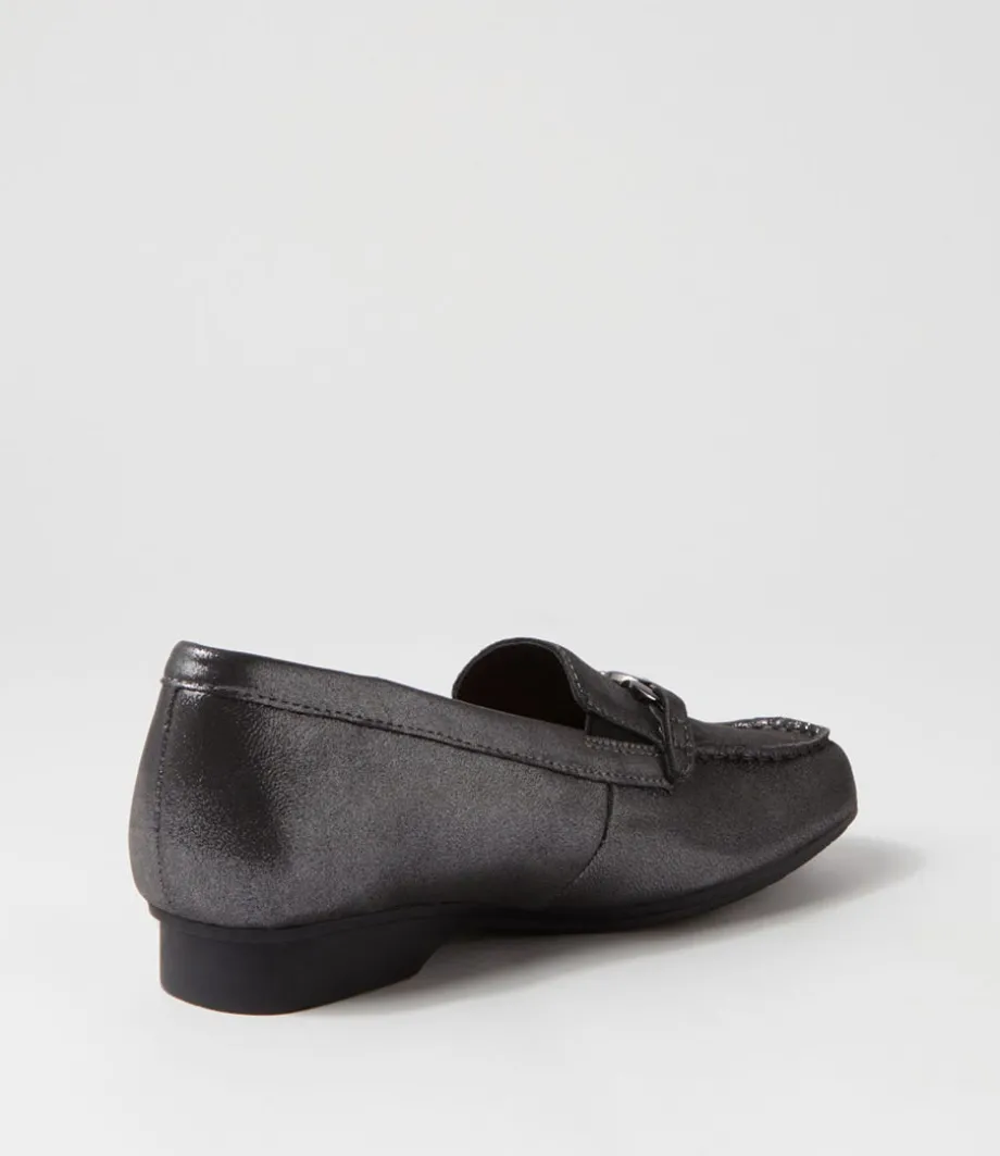 fenders_xf_pewter_powder_leather_loafers_2.webp Fenders Xf Pewter Powder Leather Loafers<ZIERA New