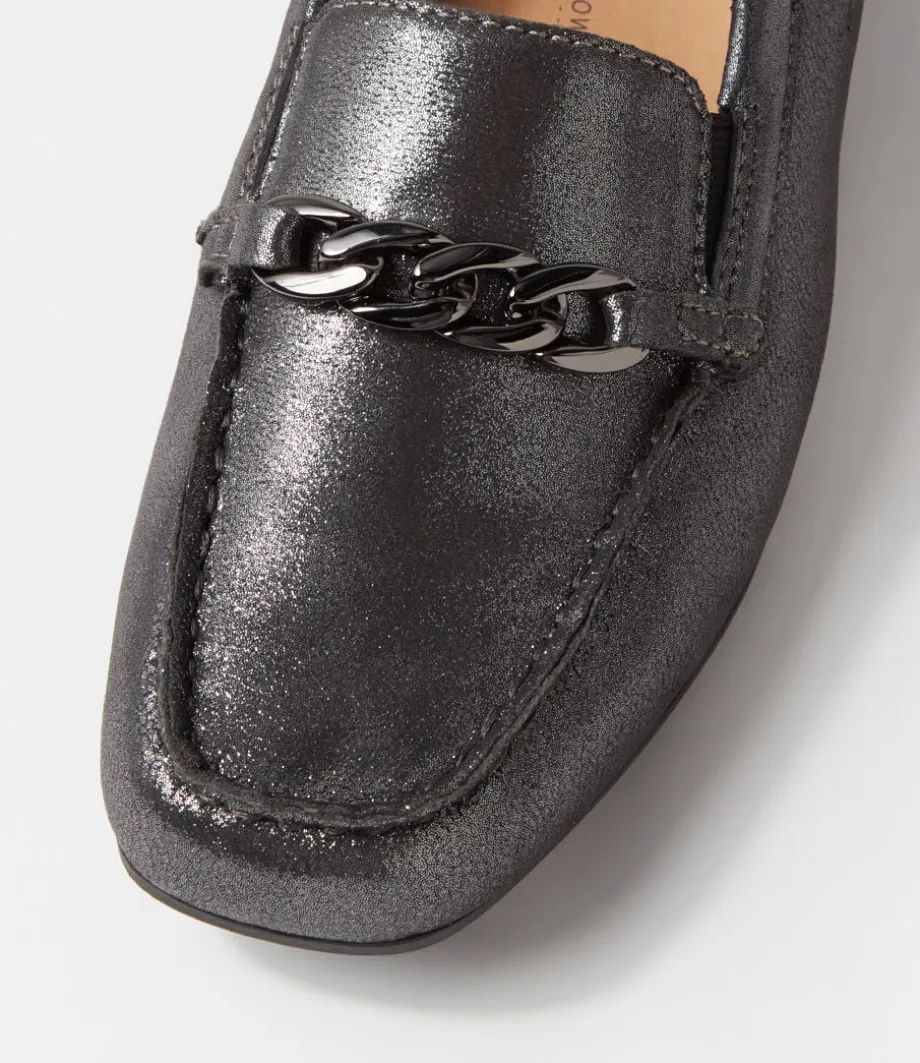 fenders_xf_pewter_powder_leather_loafers_3.webp Fenders Xf Pewter Powder Leather Loafers<ZIERA New