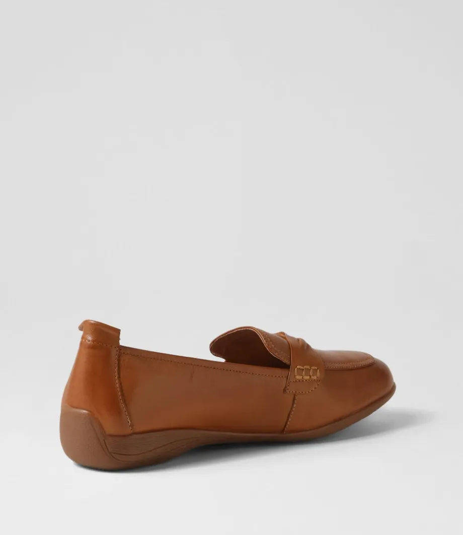 fenja__camel_leather_loafers_2.webp Fenja 14 Camel Leather Loafers<JOSEF SEIBEL Shop
