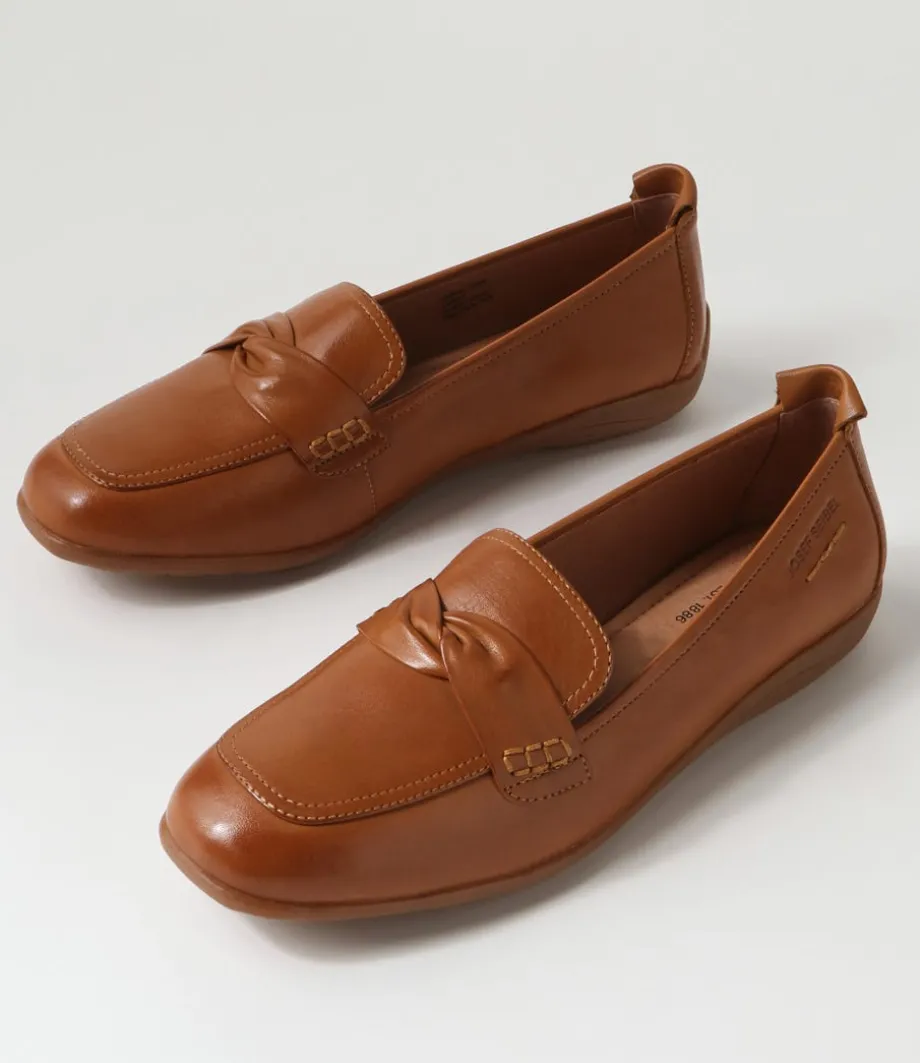 fenja__camel_leather_loafers_4.webp Fenja 14 Camel Leather Loafers<JOSEF SEIBEL Shop