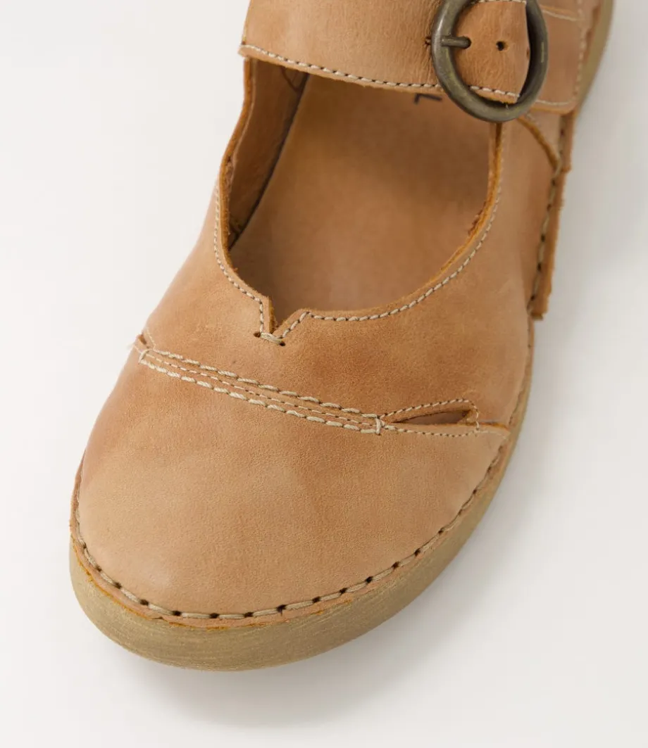 fergey__cognac_leather_mary_janes_3.webp Fergey 80 Cognac Leather Mary Janes<JOSEF SEIBEL Hot