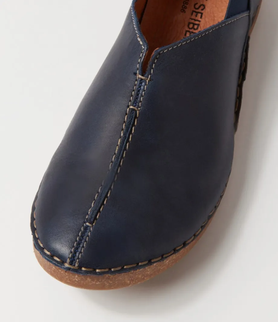 fergey__ocean_leather_flat_shoes_3.webp Fergey 69 Ocean Leather Flat Shoes<JOSEF SEIBEL Discount