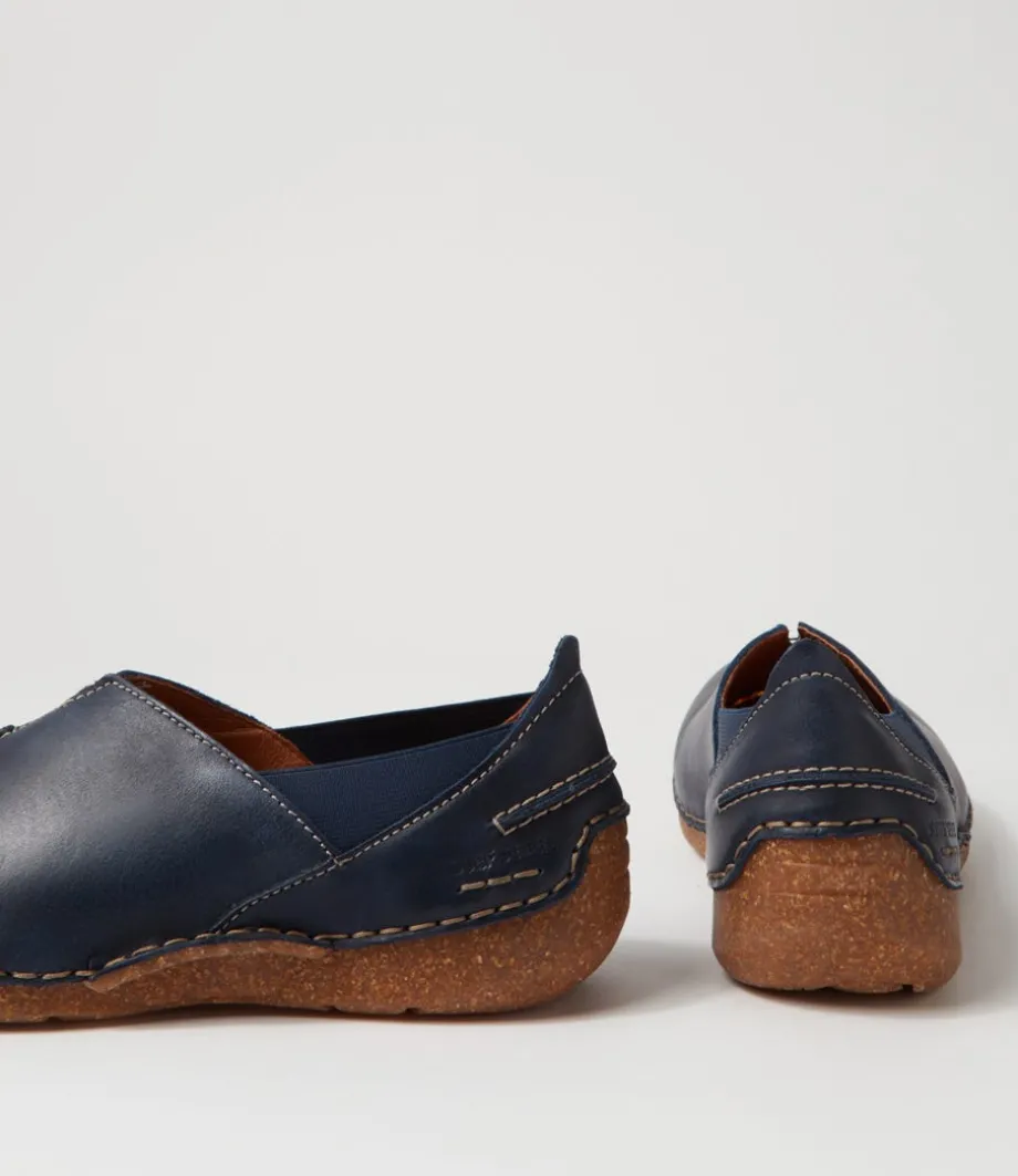 fergey__ocean_leather_flat_shoes_4.webp Fergey 69 Ocean Leather Flat Shoes<JOSEF SEIBEL Discount
