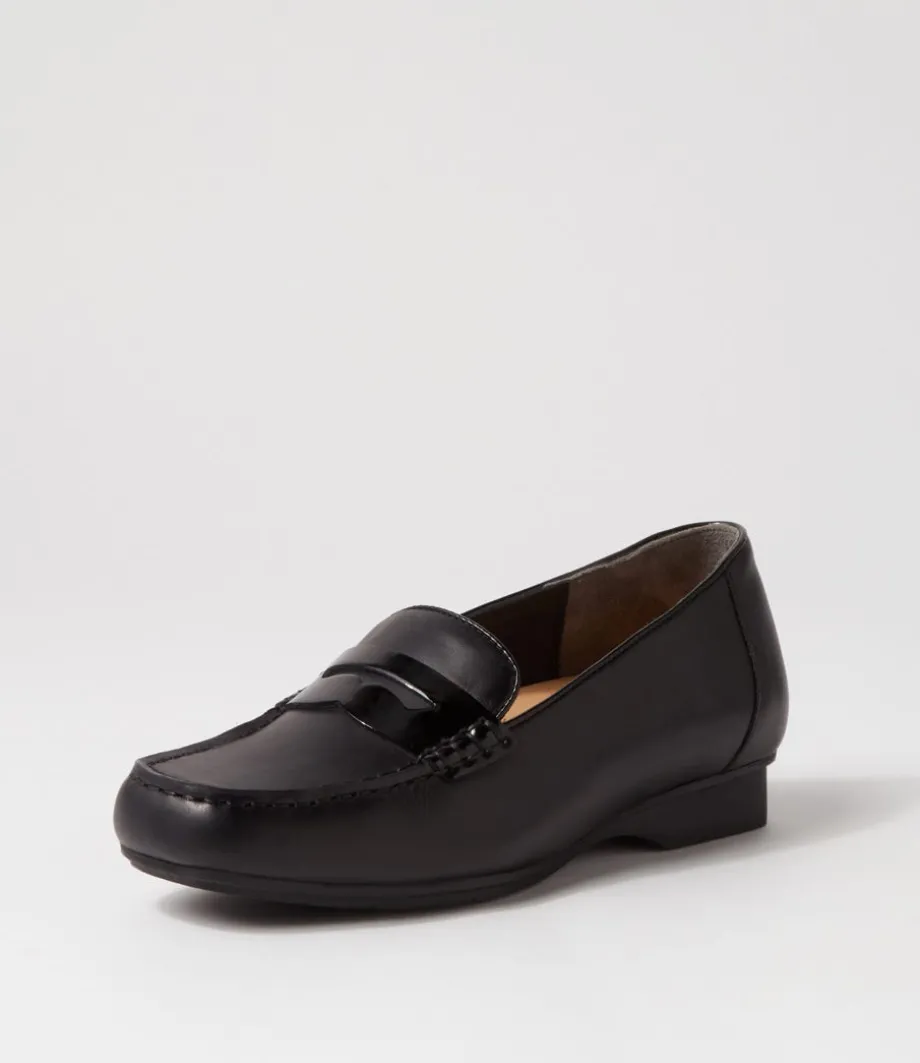 Finnit Xf Black Shine Leather Loafers<ZIERA Sale