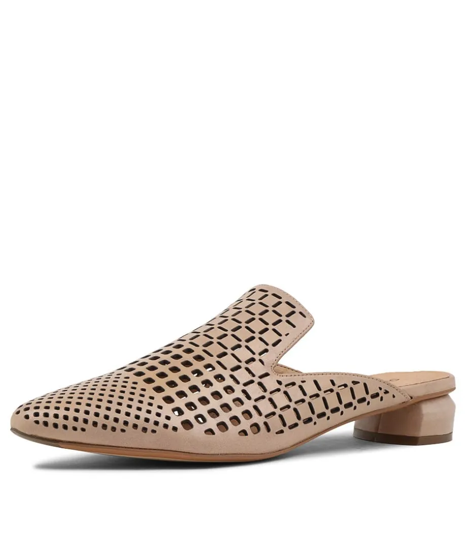 Flan Nude Leather Mules<DJANGO & JULIETTE Shop