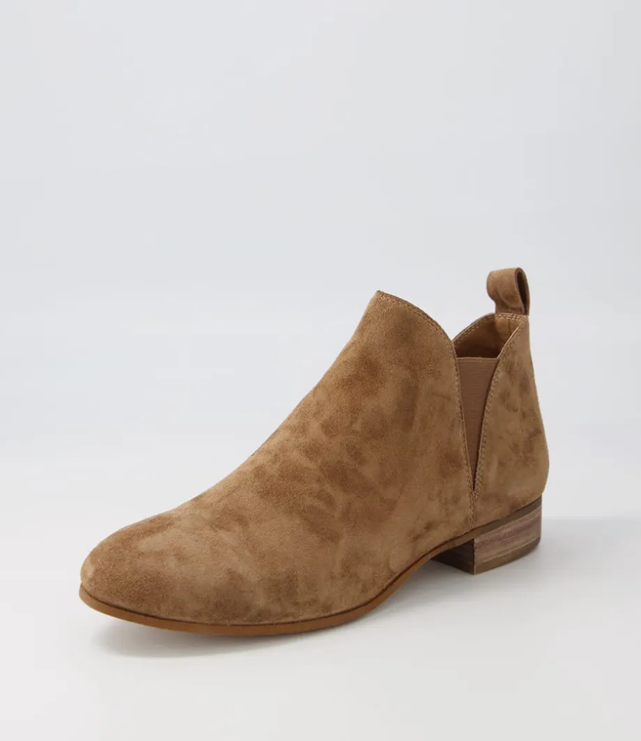 Foe Light Choc Suede Chelsea Boots<DJANGO & JULIETTE Flash Sale
