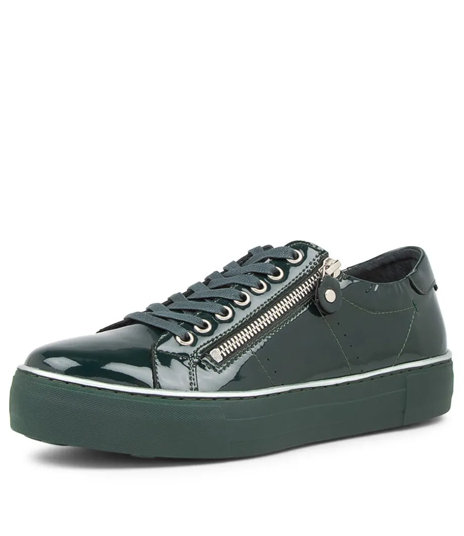 froggy_forest_patent_leather_sneakers_f_sole_1.webp Froggy Forest Patent Leather Sneakers F Sole<DJANGO & JULIETTE Fashion