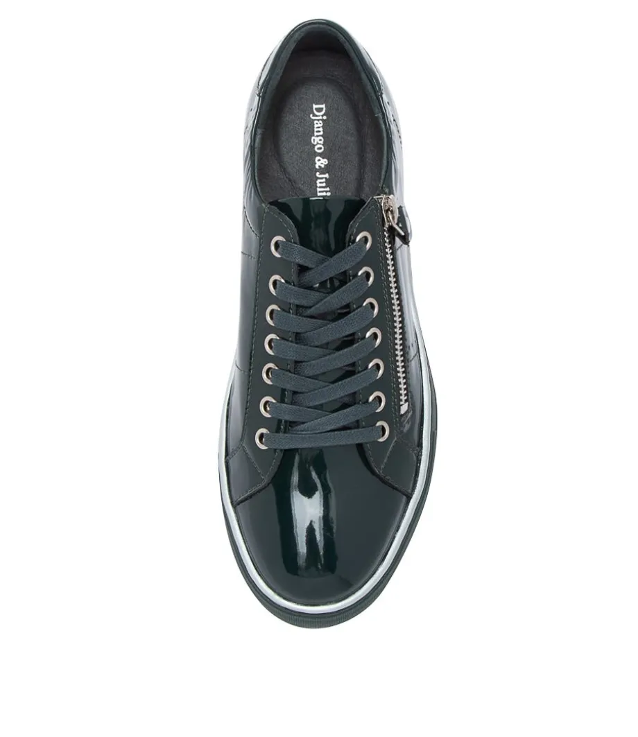 froggy_forest_patent_leather_sneakers_f_sole_4.webp Froggy Forest Patent Leather Sneakers F Sole<DJANGO & JULIETTE Fashion