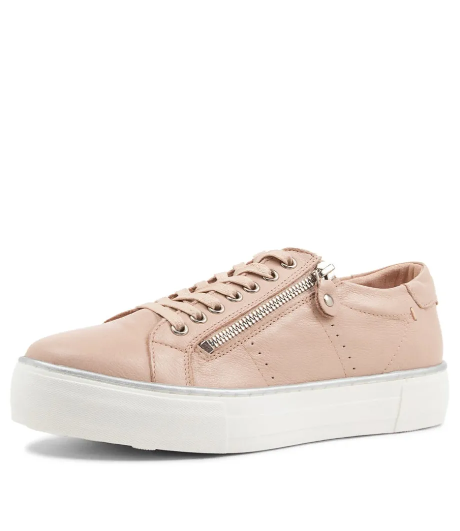 Froggy Nude Leather Sneakers<DJANGO & JULIETTE Shop