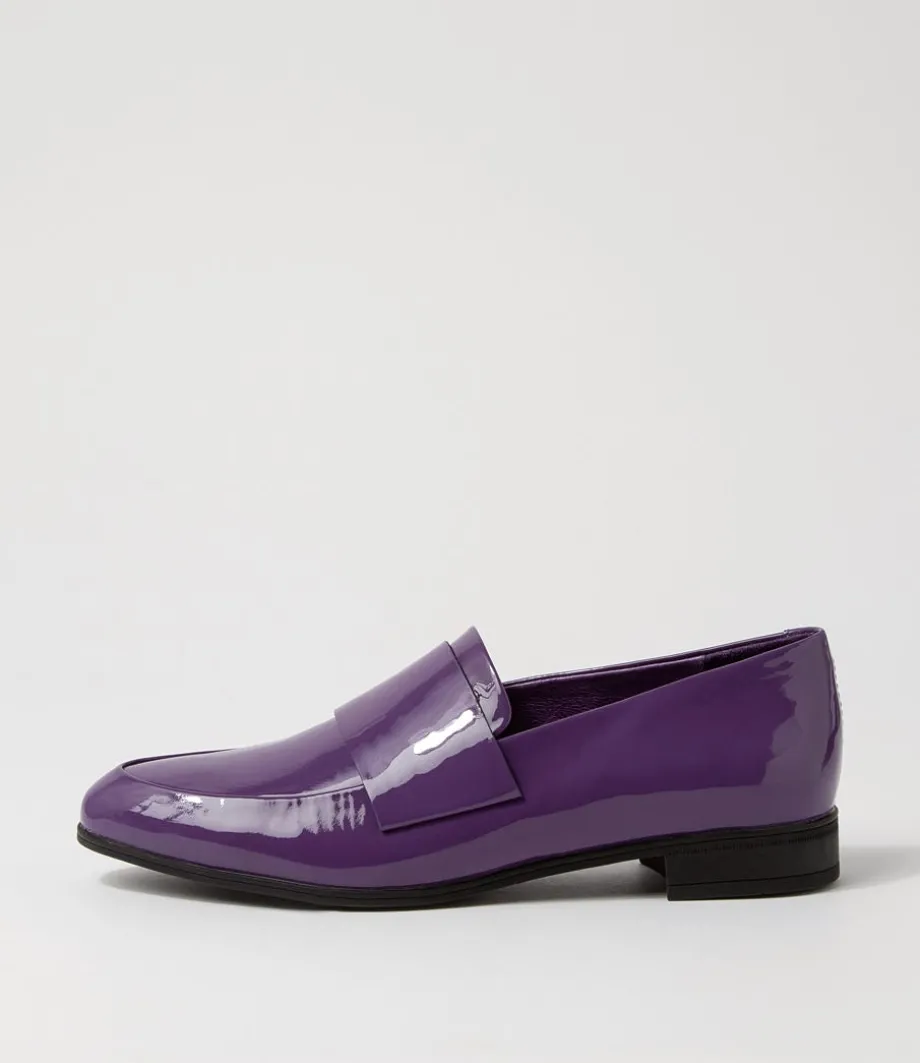 Gabrian Purple Patent Leather Loafers<DJANGO & JULIETTE Outlet