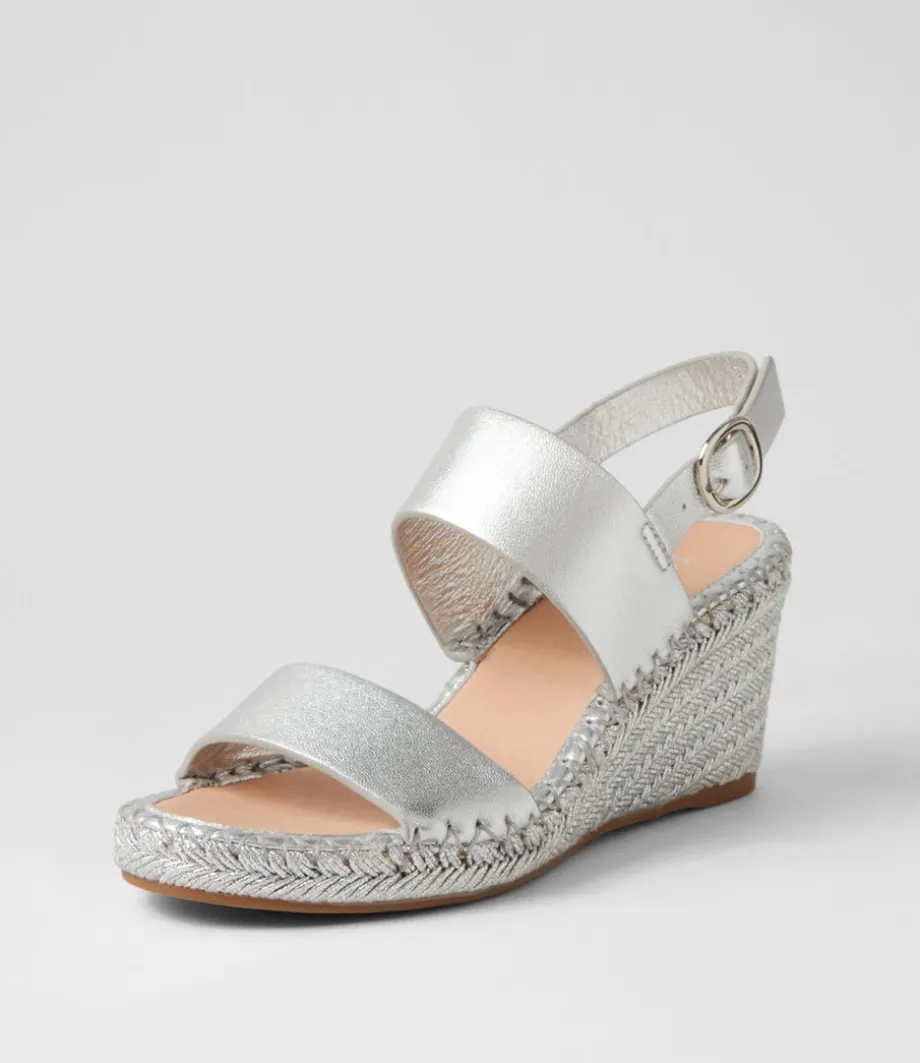 Gaga Silver Rope Leather Sandals<TOP END New
