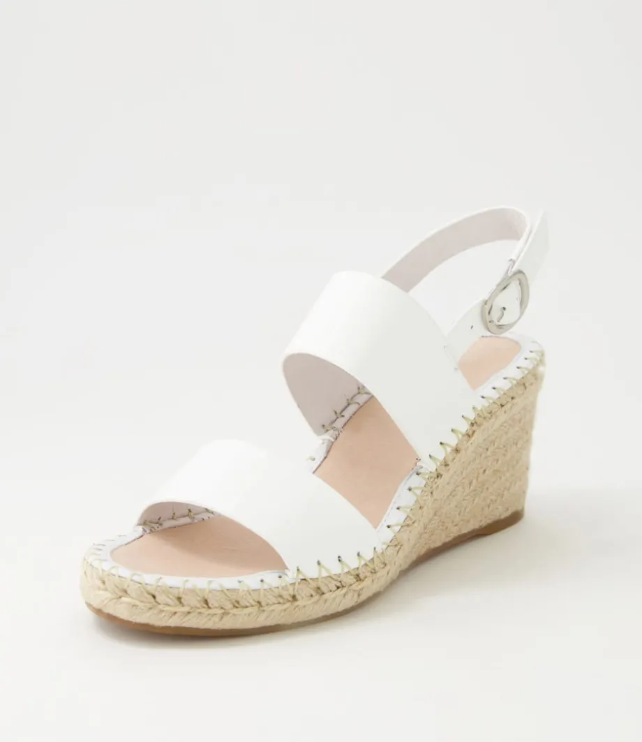 Gaga White Patent Leather Espadrilles<TOP END Outlet
