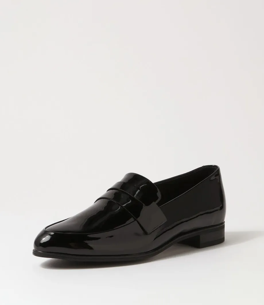 Gebeze Black Patent Leather Loafers<DJANGO & JULIETTE Online