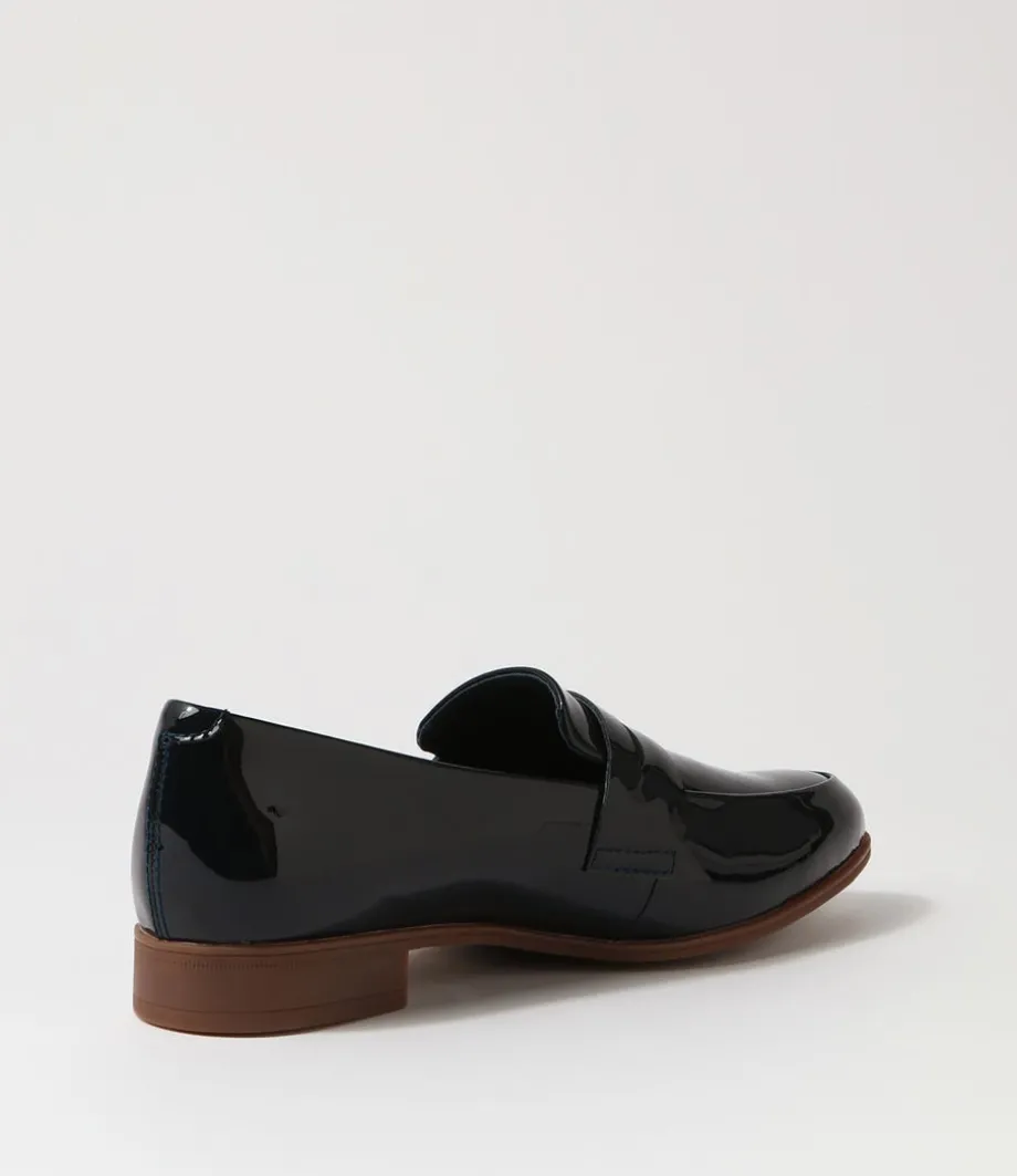 gebeze_navy_patent_leather_loafers_2.webp Gebeze Navy Patent Leather Loafers<DJANGO & JULIETTE Discount