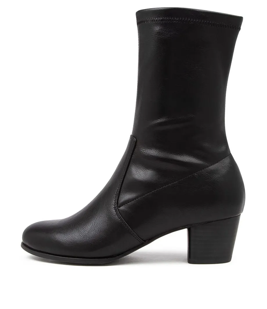 Genevey W Black Ankle Boots Bh<ZIERA Cheap