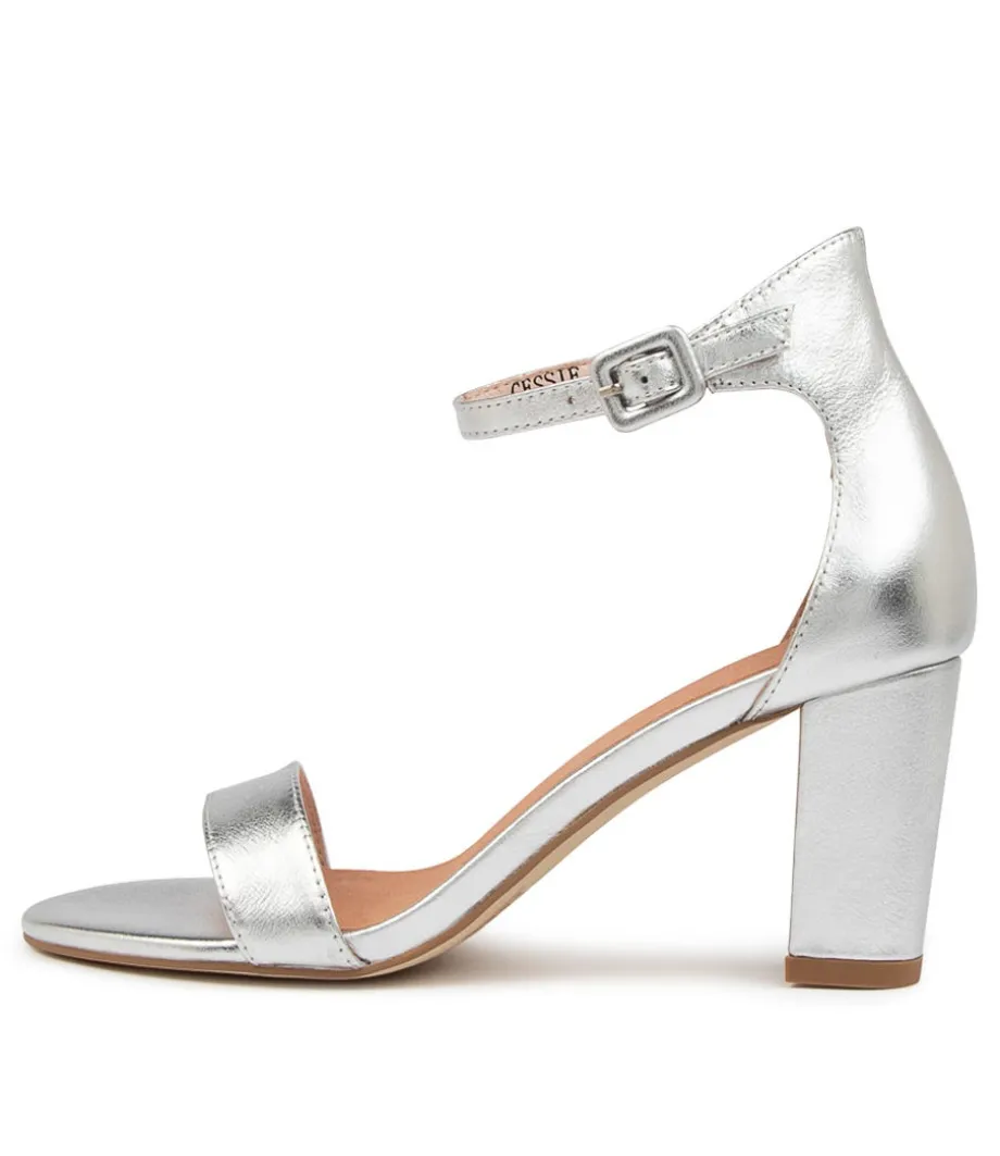 Gessie Silver Leather<MOLLINI Clearance