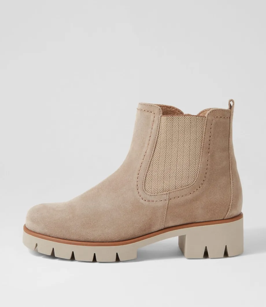Gluck Dust Suede Chelsea Boots<GABOR New