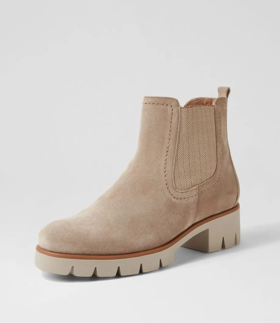 Gluck Dust Suede Chelsea Boots<GABOR New