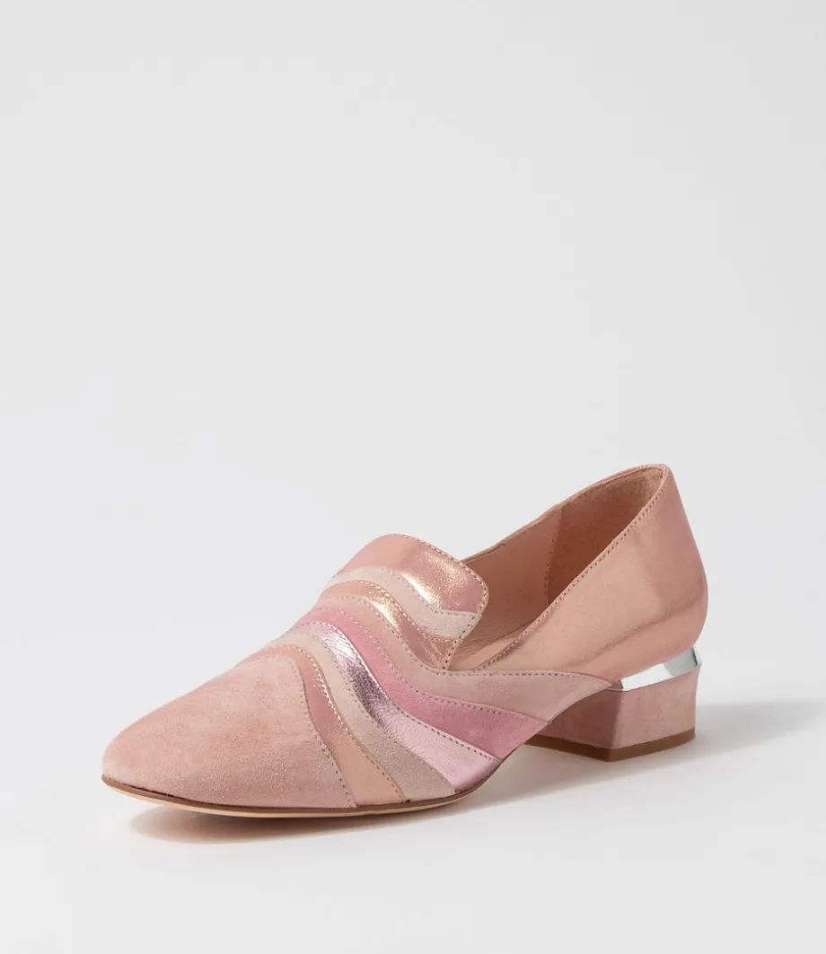 Gravata Pink Mix Heels<DJANGO & JULIETTE Cheap