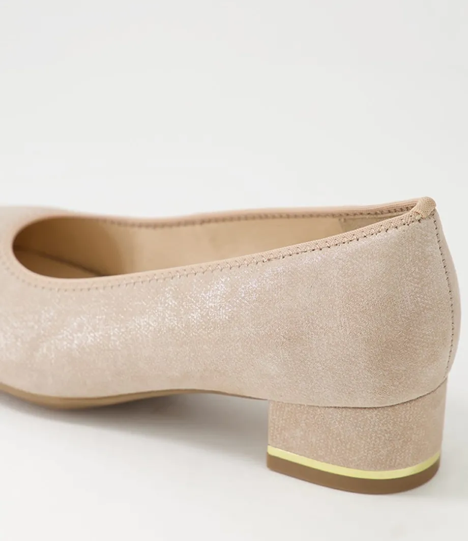 graz__sand_leather_heels_4.webp Graz 38 Sand Leather Heels<ARA Outlet