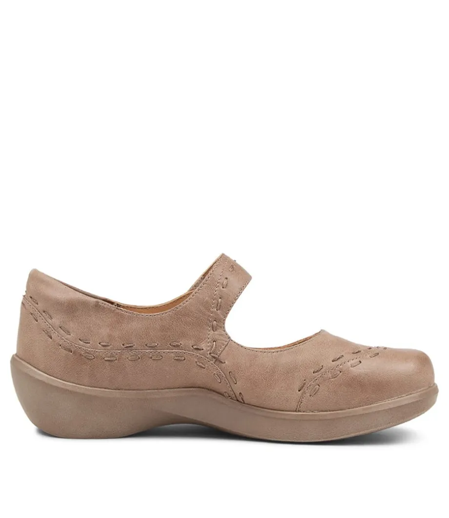 gummibear_w_smoke_leather_flat_shoes_3.webp Gummibear W Smoke Leather Flat Shoes<ZIERA Discount