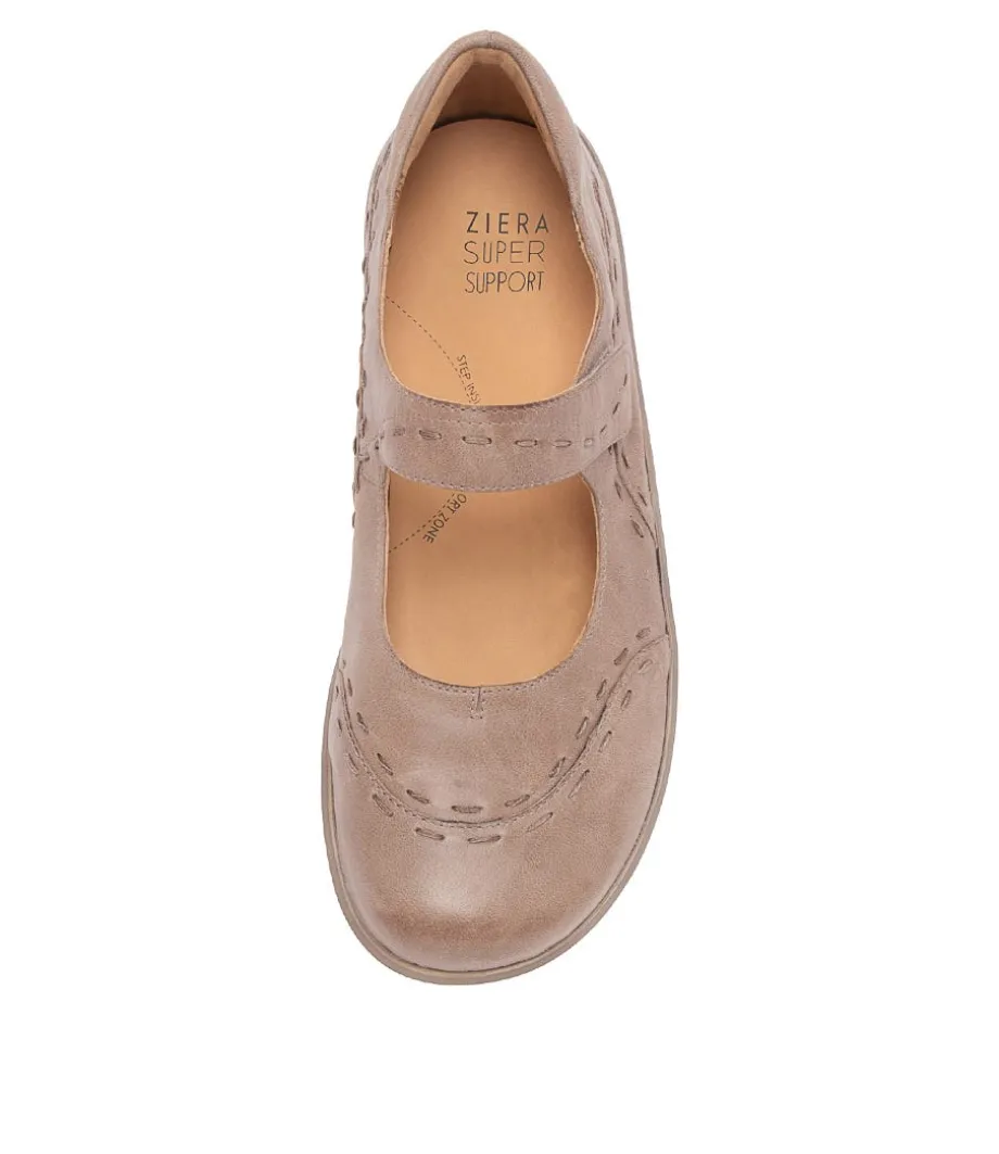 gummibear_w_smoke_leather_flat_shoes_4.webp Gummibear W Smoke Leather Flat Shoes<ZIERA Discount