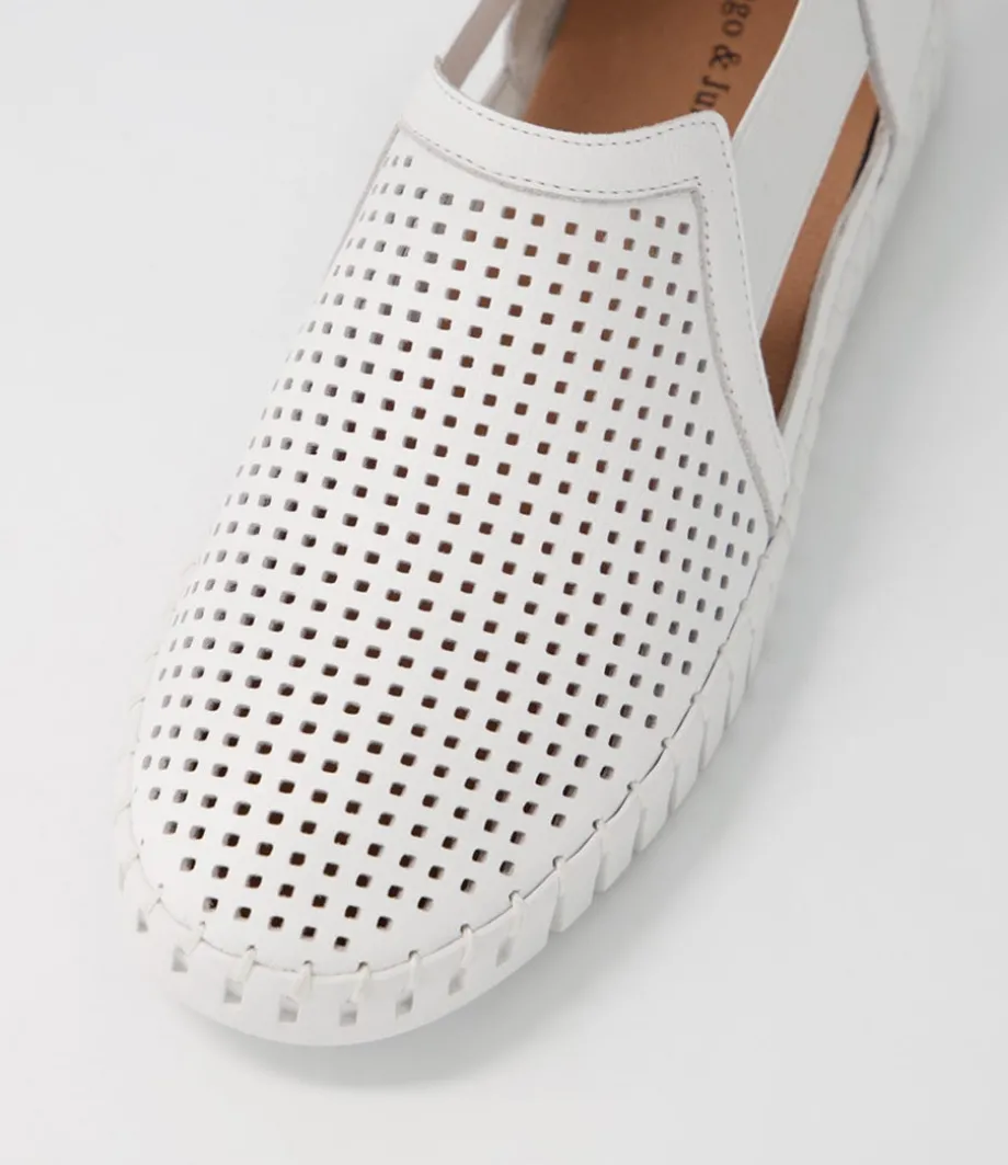 habiki_white_leather_sneakers_3.webp Habiki White Leather Sneakers<DJANGO & JULIETTE Discount