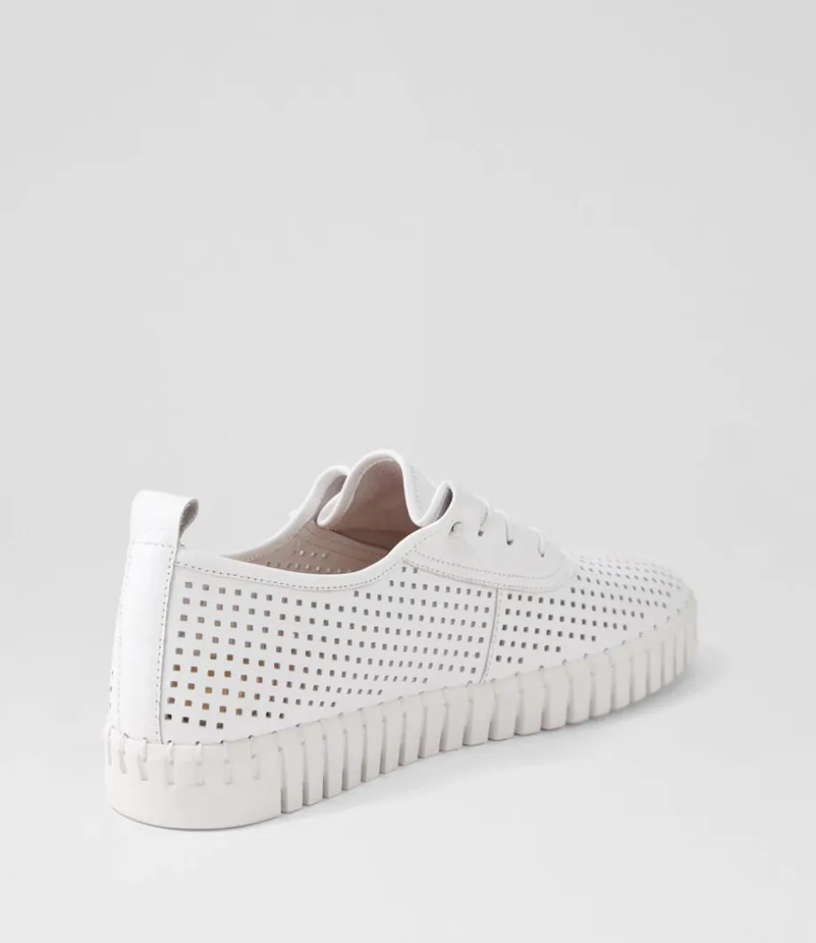 haide_white_leather_sneakers_2.webp Haide White Leather Sneakers<DJANGO & JULIETTE Cheap