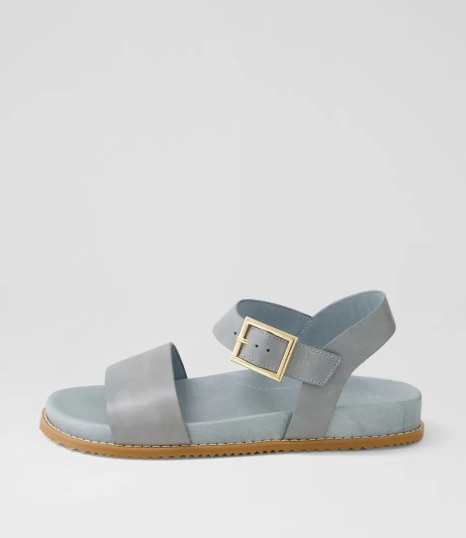 Hammil W Denim Leather Sandals<ZIERA Best