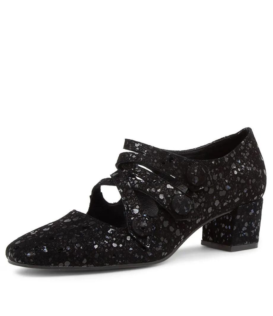 hannon_dj_black_sparkle_suede_1.webp Hannon Dj Black Sparkle Suede<DJANGO & JULIETTE Store