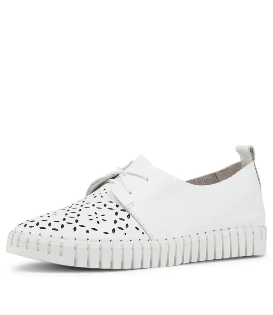 hexter_white_leather_sneakers_ws_1.webp Hexter White Leather Sneakers Ws<DJANGO & JULIETTE Cheap