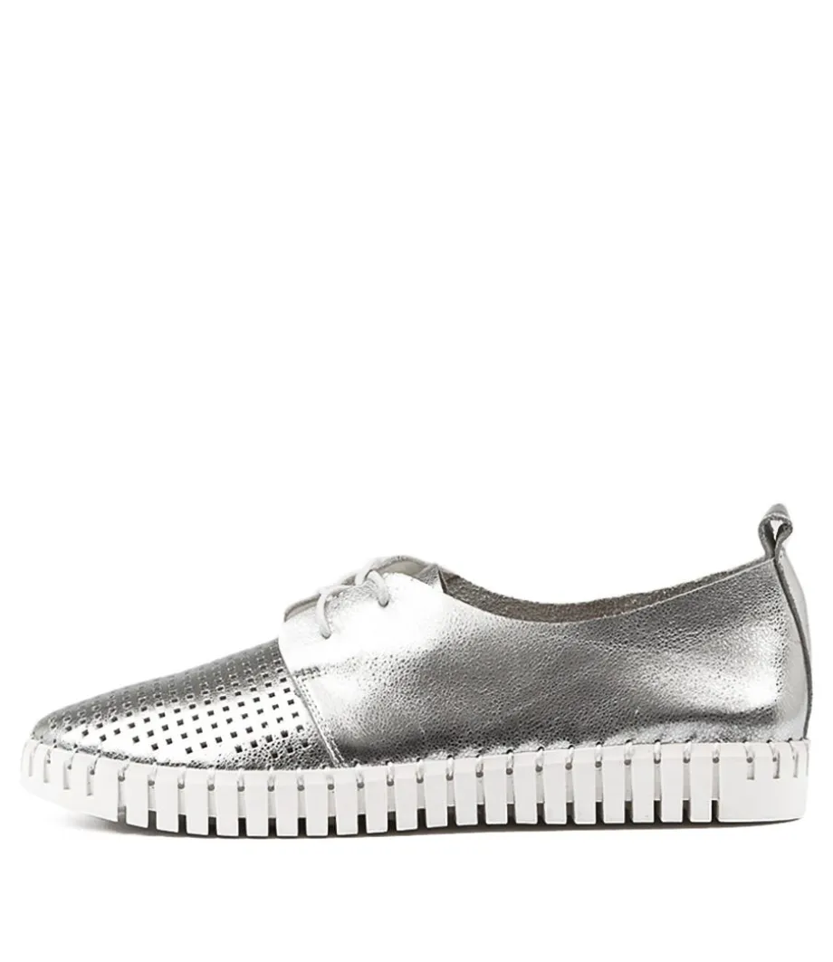 Huston Silver Leather<DJANGO & JULIETTE Best Sale