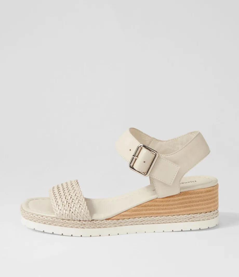 Imari Nougat Weave Leather Espadrilles<DJANGO & JULIETTE Outlet