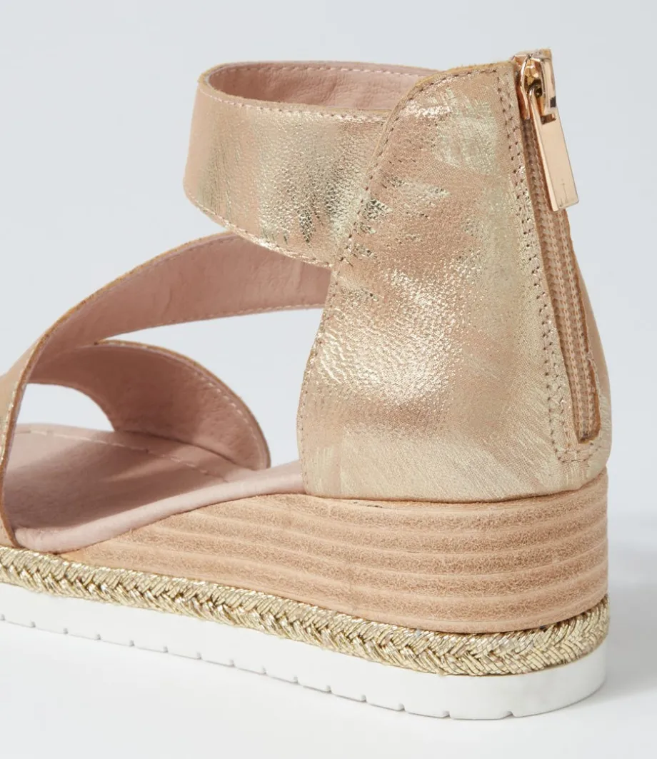 ismet_old_gold_scratch_leather_espadrilles_4.webp Ismet Old Gold Scratch Leather Espadrilles<DJANGO & JULIETTE Clearance