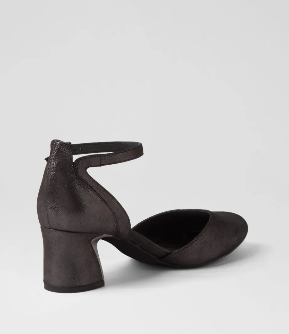 jillie_black_shimmer_leather_heels_2.webp Jillie Black Shimmer Leather Heels<DJANGO & JULIETTE New