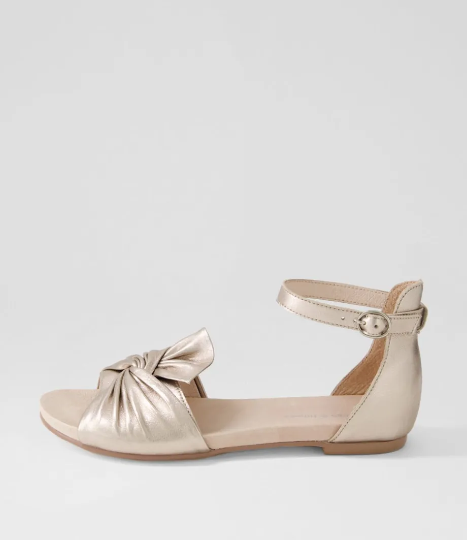 Jimeta Platino Leather Sandals<DJANGO & JULIETTE Online